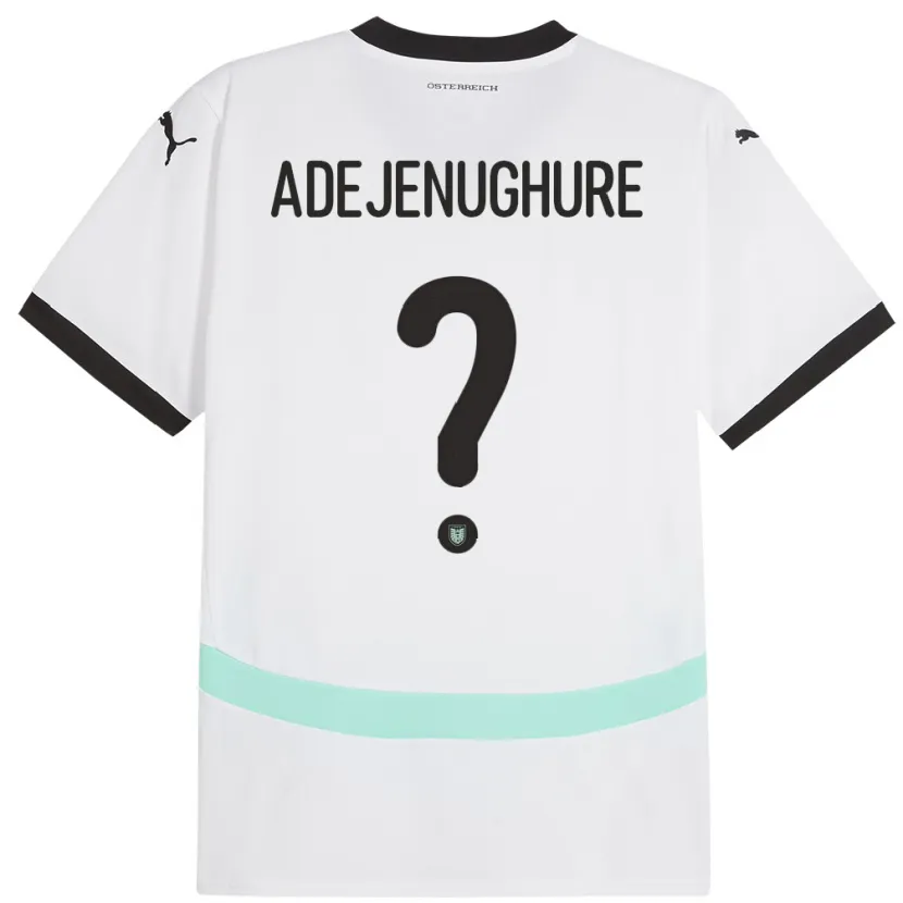 Danxen Kid Austria Oghenetejiri Adejenughure #0 White Away Jersey 24-26 T-Shirt