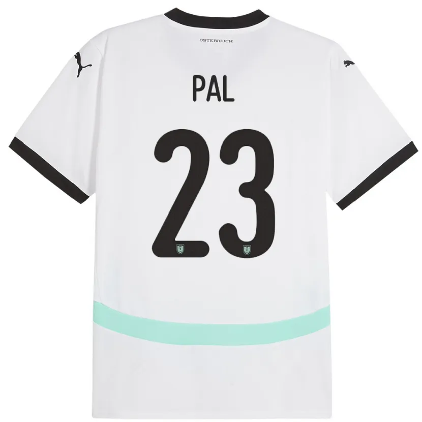 Danxen Kid Austria Jasmin Pal #23 White Away Jersey 24-26 T-Shirt