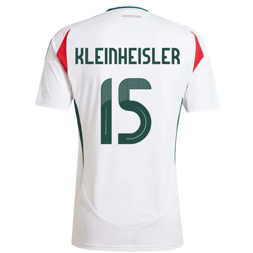 Danxen Kid Hungary László Kleinheisler #15 White Away Jersey 24-26 T-Shirt