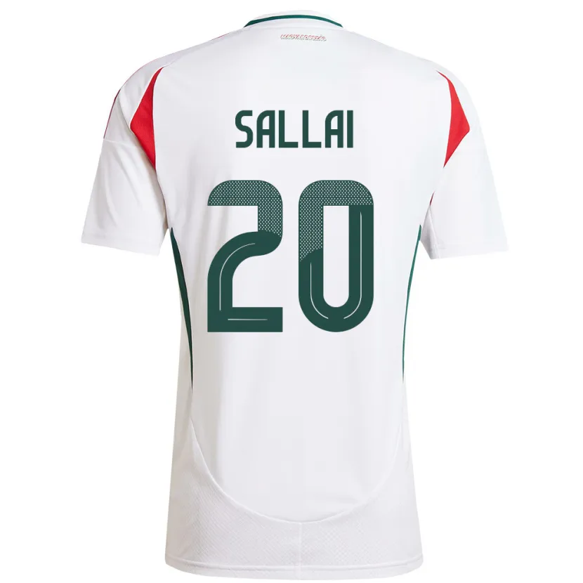 Danxen Kid Hungary Roland Sallai #20 White Away Jersey 24-26 T-Shirt