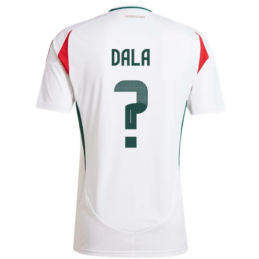 Danxen Kid Hungary Martin Dala #0 White Away Jersey 24-26 T-Shirt