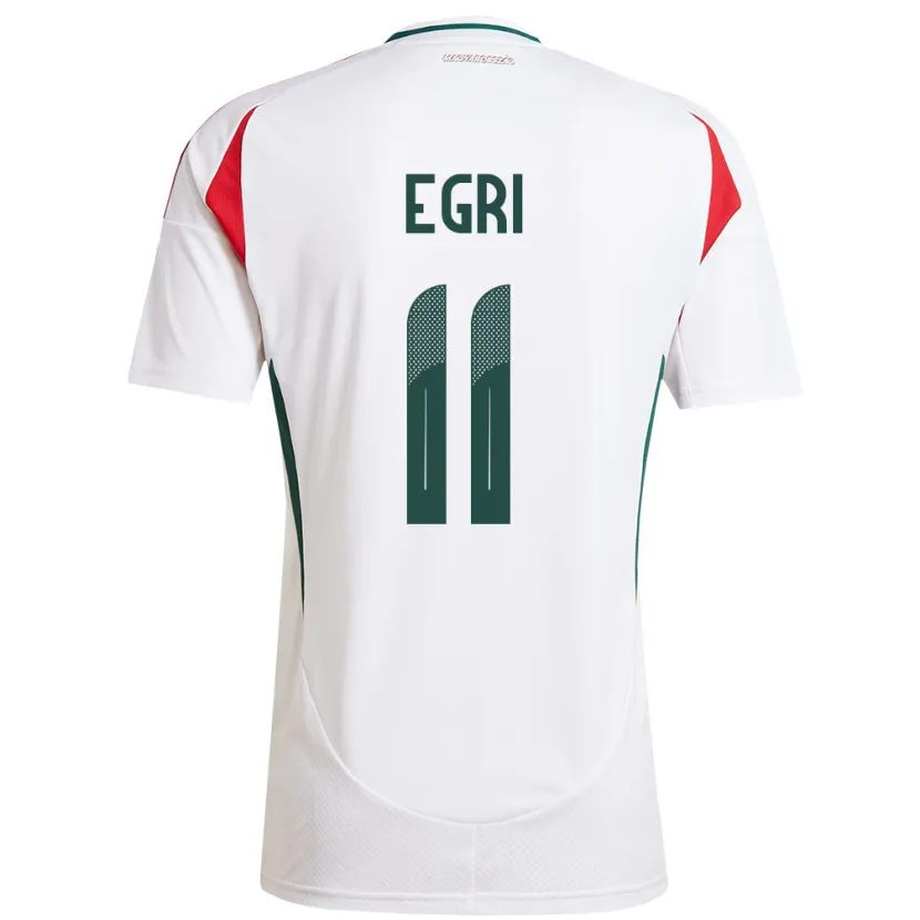 Danxen Kid Hungary Imre Egri #11 White Away Jersey 24-26 T-Shirt