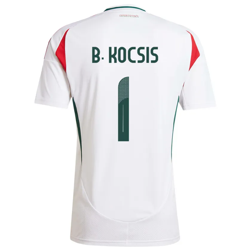 Danxen Kid Hungary Botond Kocsis #1 White Away Jersey 24-26 T-Shirt