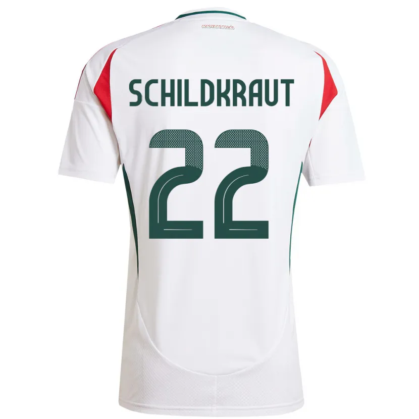 Danxen Kid Hungary Fruzsina Schildkraut #22 White Away Jersey 24-26 T-Shirt