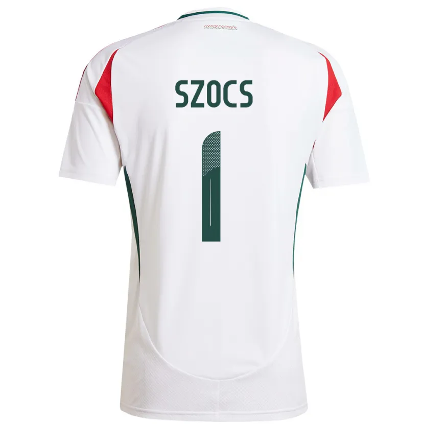 Danxen Kid Hungary Réka Szőcs #1 White Away Jersey 24-26 T-Shirt