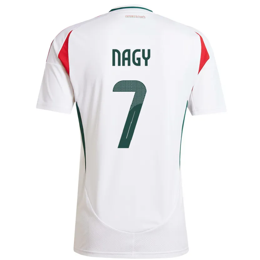 Danxen Kid Hungary Fanni Nagy #7 White Away Jersey 24-26 T-Shirt