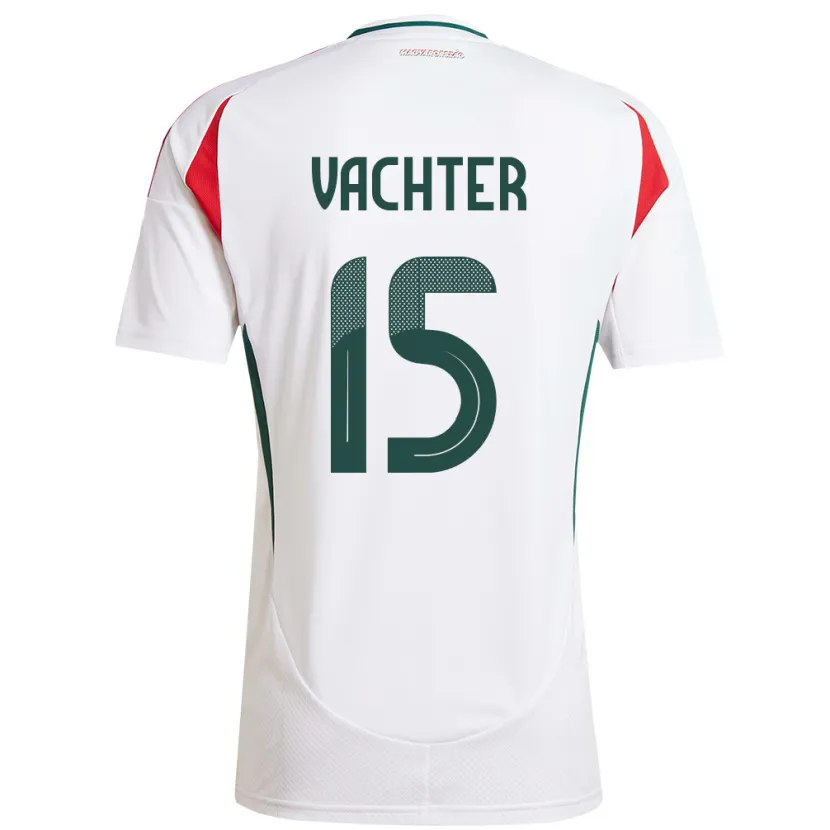 Danxen Kid Hungary Fanni Vachter #15 White Away Jersey 24-26 T-Shirt