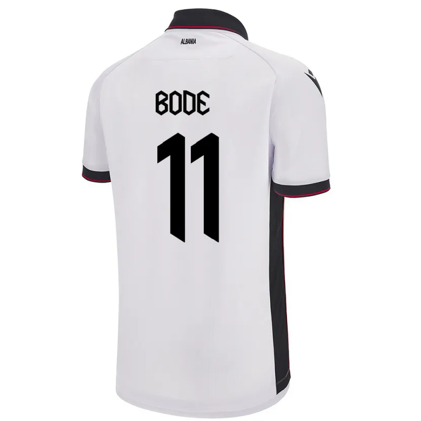 Danxen Kid Albania Ersi Bode #11 White Away Jersey 24-26 T-Shirt