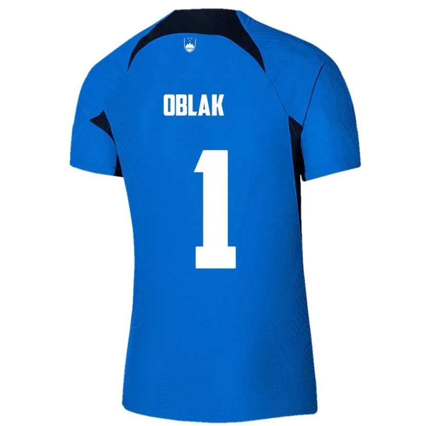 Danxen Kid Slovenia Jan Oblak #1 Blue Away Jersey 24-26 T-Shirt