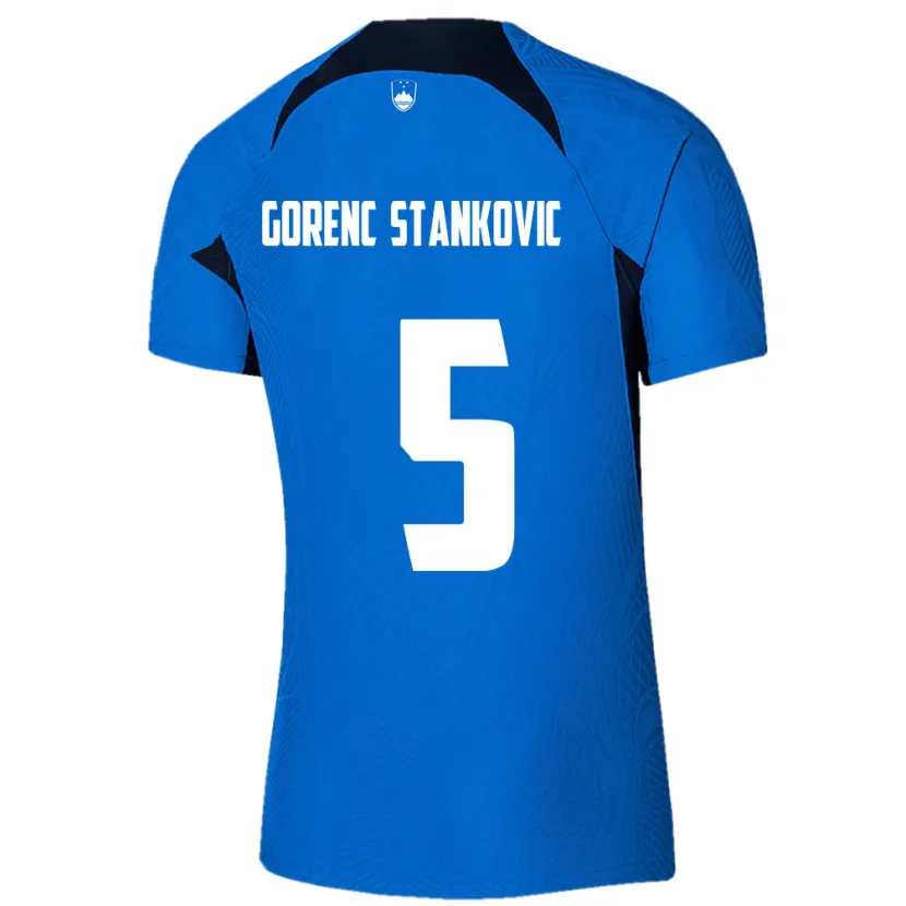 Danxen Kid Slovenia Jon Gorenc Stankovic #5 Blue Away Jersey 24-26 T-Shirt