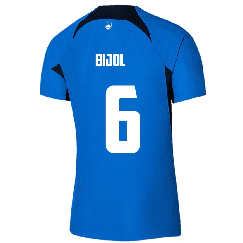 Danxen Kid Slovenia Jaka Bijol #6 Blue Away Jersey 24-26 T-Shirt