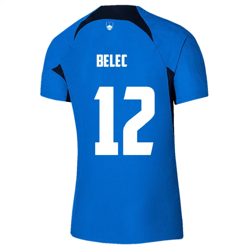 Danxen Kid Slovenia Vid Belec #12 Blue Away Jersey 24-26 T-Shirt