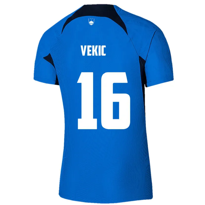 Danxen Kid Slovenia Igor Vekic #16 Blue Away Jersey 24-26 T-Shirt