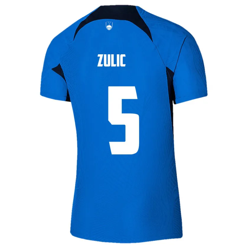 Danxen Kid Slovenia Anel Zulic #5 Blue Away Jersey 24-26 T-Shirt