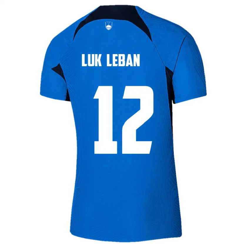 Danxen Kid Slovenia Zan Luk Leban #12 Blue Away Jersey 24-26 T-Shirt