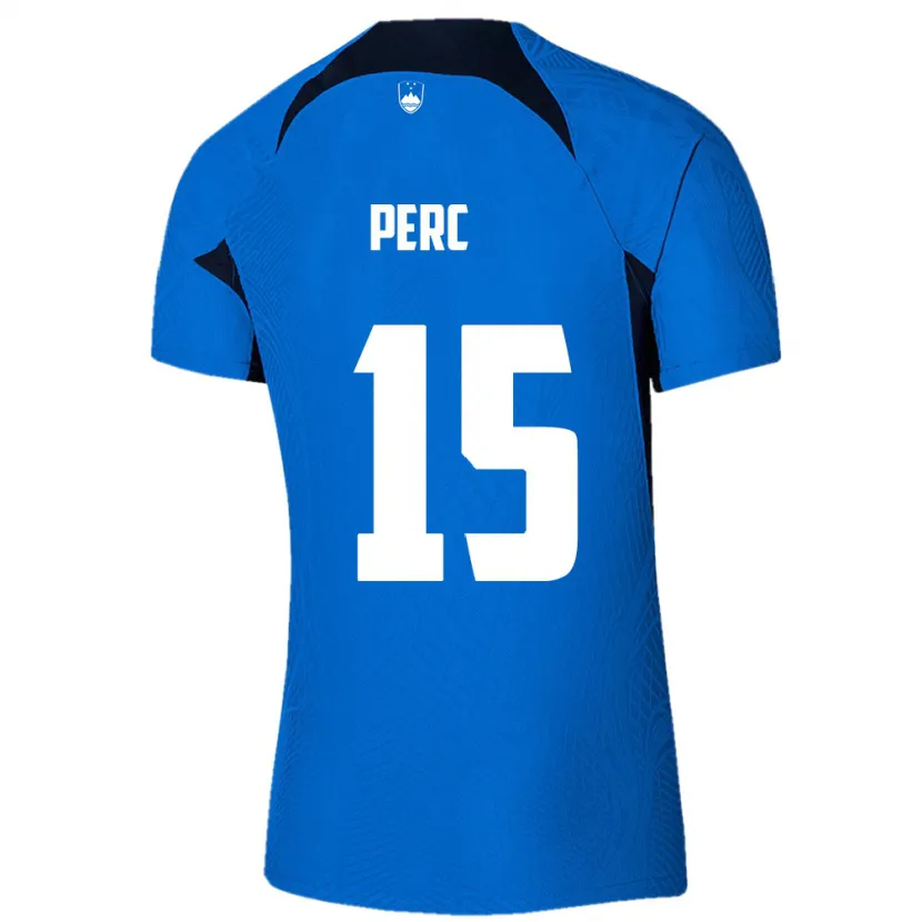 Danxen Kid Slovenia Nick Perc #15 Blue Away Jersey 24-26 T-Shirt