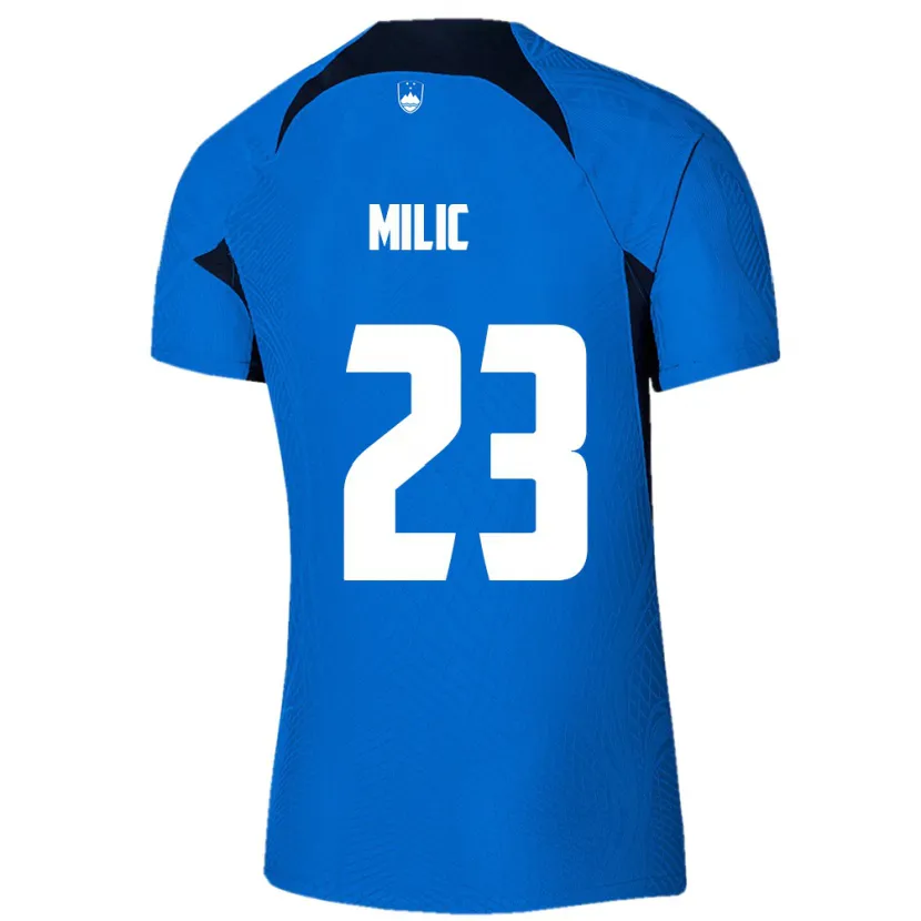 Danxen Kid Slovenia Nino Milic #23 Blue Away Jersey 24-26 T-Shirt