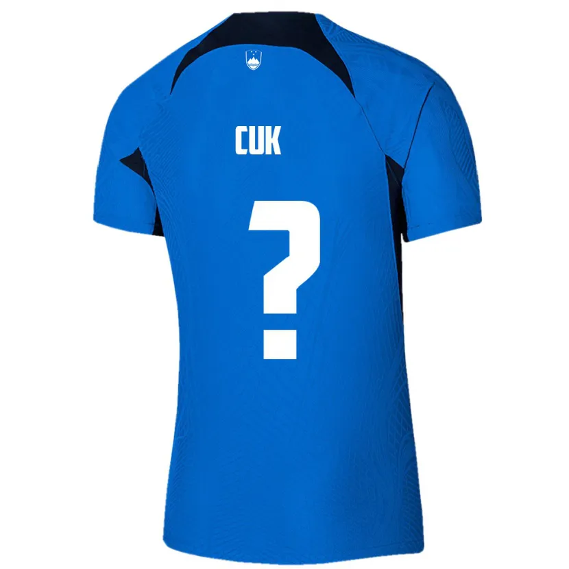 Danxen Kid Slovenia Tine Cuk #0 Blue Away Jersey 24-26 T-Shirt