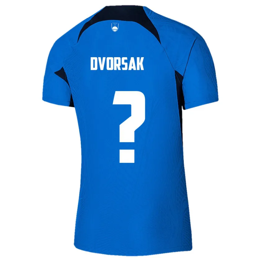 Danxen Kid Slovenia Matej Dvorsak #0 Blue Away Jersey 24-26 T-Shirt