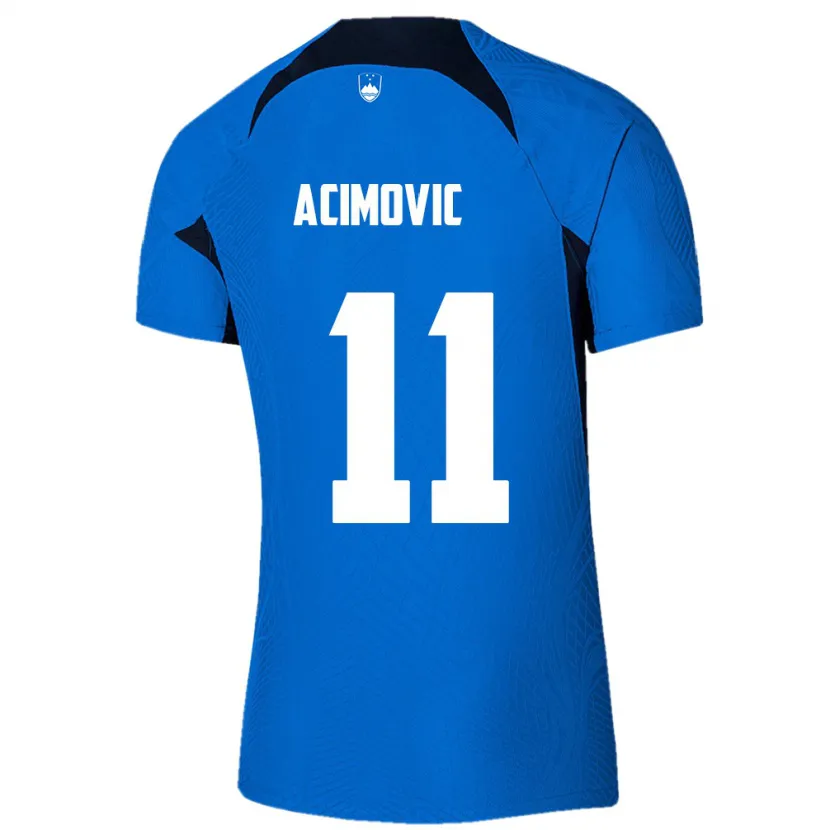 Danxen Kid Slovenia Mateo Acimovic #11 Blue Away Jersey 24-26 T-Shirt