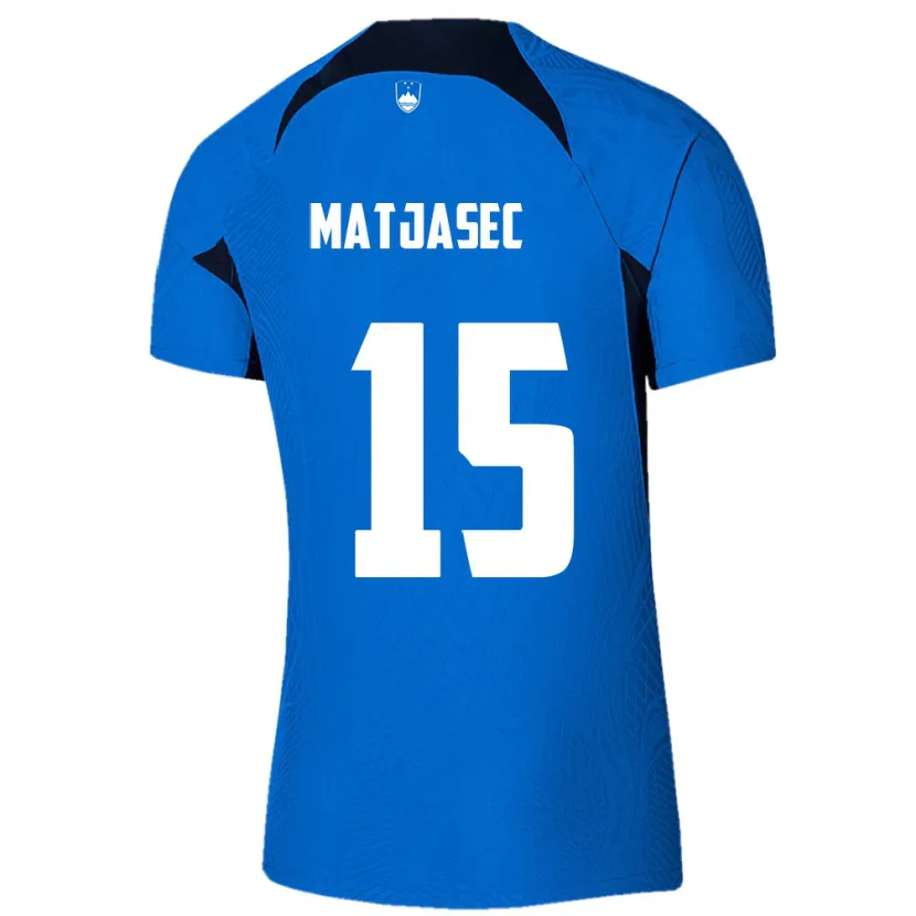 Danxen Kid Slovenia Miha Matjasec #15 Blue Away Jersey 24-26 T-Shirt