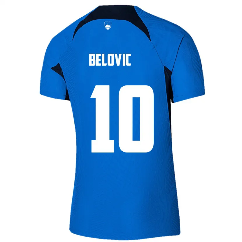 Danxen Kid Slovenia Nik Belovic #10 Blue Away Jersey 24-26 T-Shirt