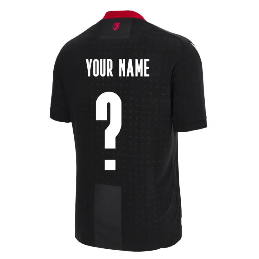 Danxen Kid Georgia Your Name #0 Black Away Jersey 24-26 T-Shirt