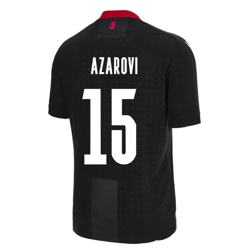 Danxen Kid Georgia Irakli Azarovi #15 Black Away Jersey 24-26 T-Shirt