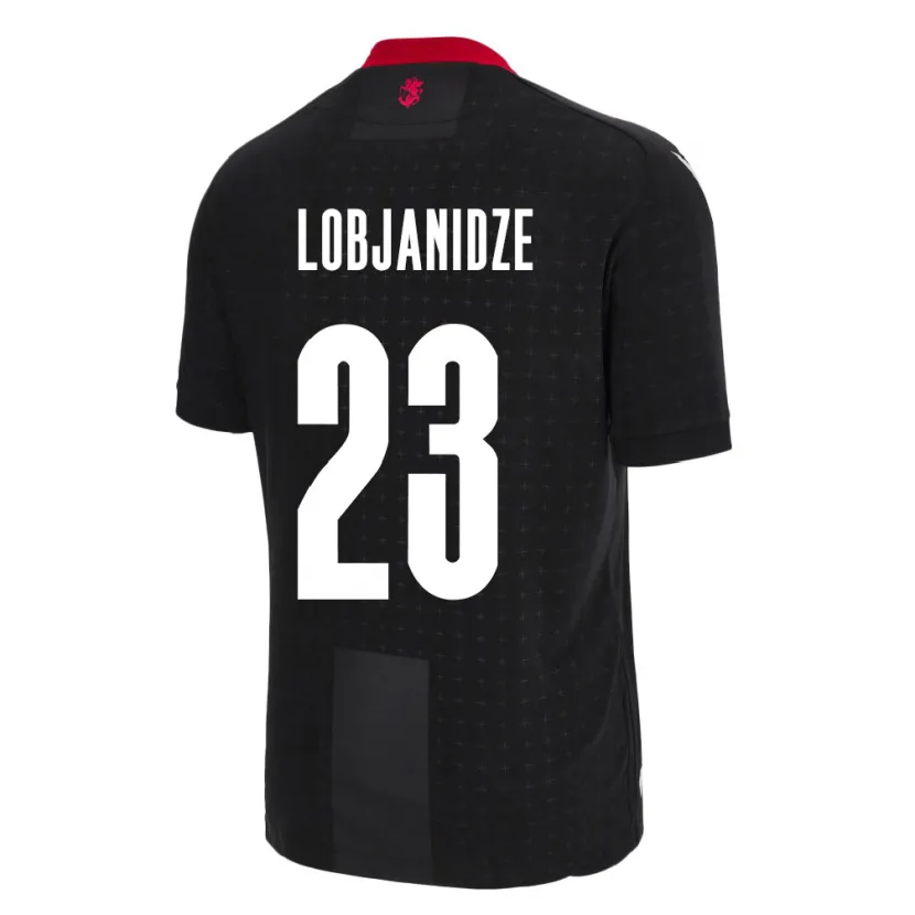 Danxen Kid Georgia Saba Lobjanidze #23 Black Away Jersey 24-26 T-Shirt