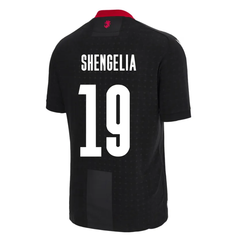 Danxen Kid Georgia Levan Shengelia #19 Black Away Jersey 24-26 T-Shirt