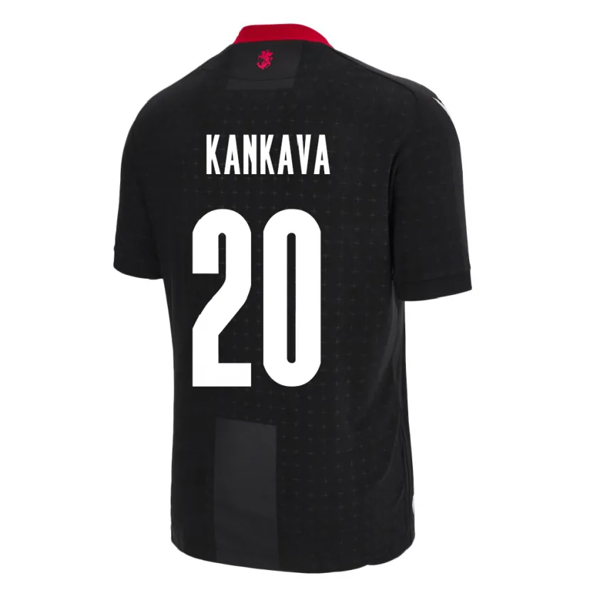 Danxen Kid Georgia Jaba Kankava #20 Black Away Jersey 24-26 T-Shirt