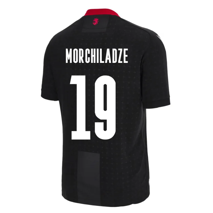 Danxen Kid Georgia Tornike Morchiladze #19 Black Away Jersey 24-26 T-Shirt