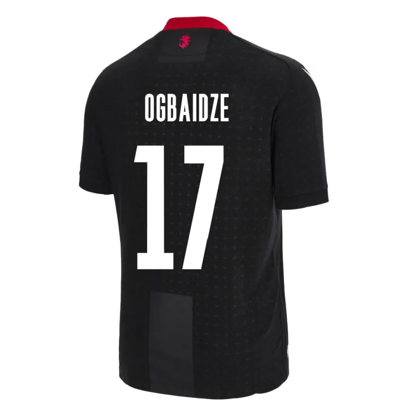 Danxen Kid Georgia Shalva Ogbaidze #17 Black Away Jersey 24-26 T-Shirt