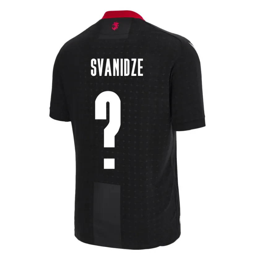 Danxen Kid Georgia Murman Svanidze #0 Black Away Jersey 24-26 T-Shirt