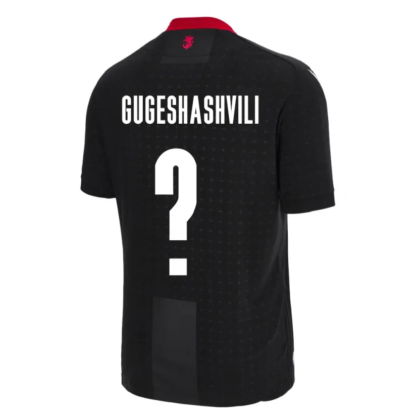 Danxen Kid Georgia Zaza Gugeshashvili #0 Black Away Jersey 24-26 T-Shirt