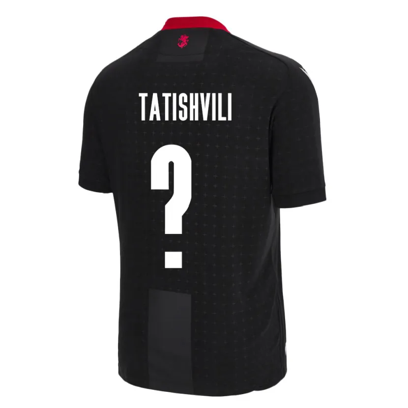 Danxen Kid Georgia Sandro Tatishvili #0 Black Away Jersey 24-26 T-Shirt