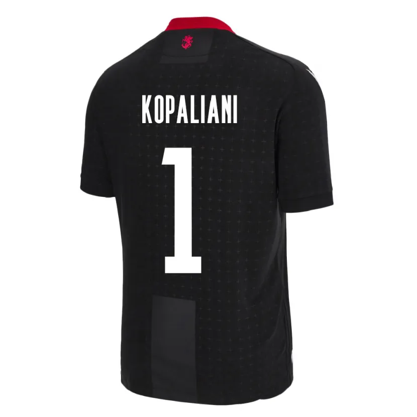 Danxen Kid Georgia Soso Kopaliani #1 Black Away Jersey 24-26 T-Shirt