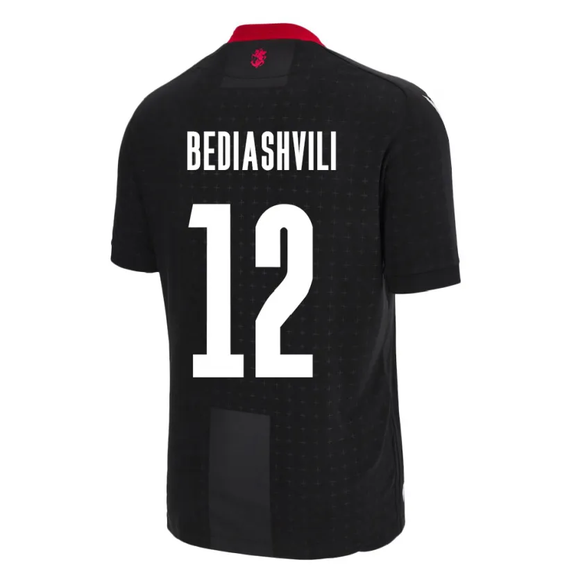 Danxen Kid Georgia Giorgi Bediashvili #12 Black Away Jersey 24-26 T-Shirt