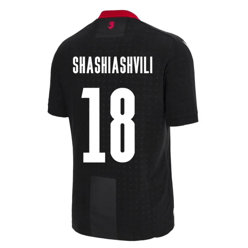 Danxen Kid Georgia Luka Shashiashvili #18 Black Away Jersey 24-26 T-Shirt