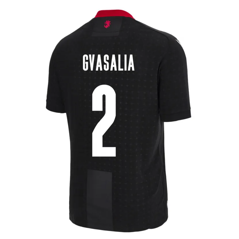 Danxen Kid Georgia Giorgi Gvasalia #2 Black Away Jersey 24-26 T-Shirt