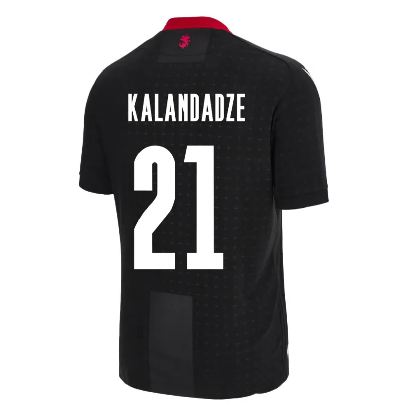 Danxen Kid Georgia Mariam Kalandadze #21 Black Away Jersey 24-26 T-Shirt