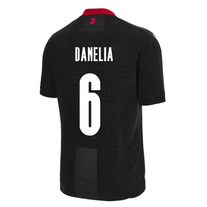 Danxen Kid Georgia Natia Danelia #6 Black Away Jersey 24-26 T-Shirt