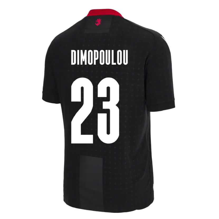 Danxen Kid Georgia Salomi Dimopoulou #23 Black Away Jersey 24-26 T-Shirt