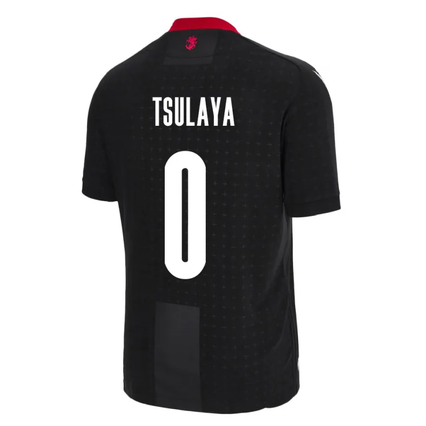 Danxen Kid Georgia Ana Tsulaya #0 Black Away Jersey 24-26 T-Shirt