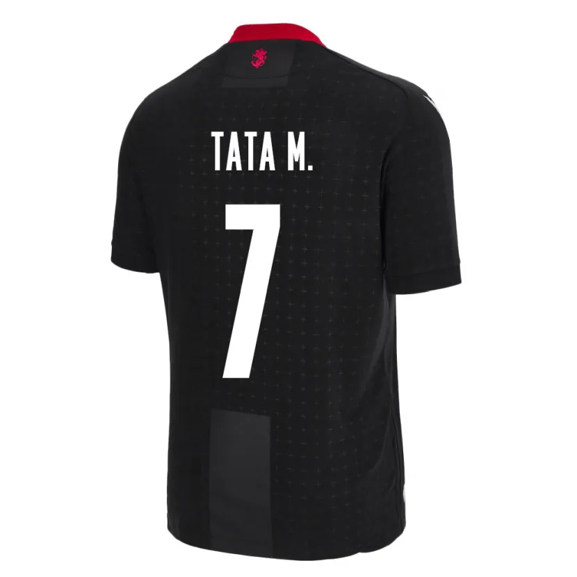 Danxen Kid Georgia Tata Matveeva #7 Black Away Jersey 24-26 T-Shirt