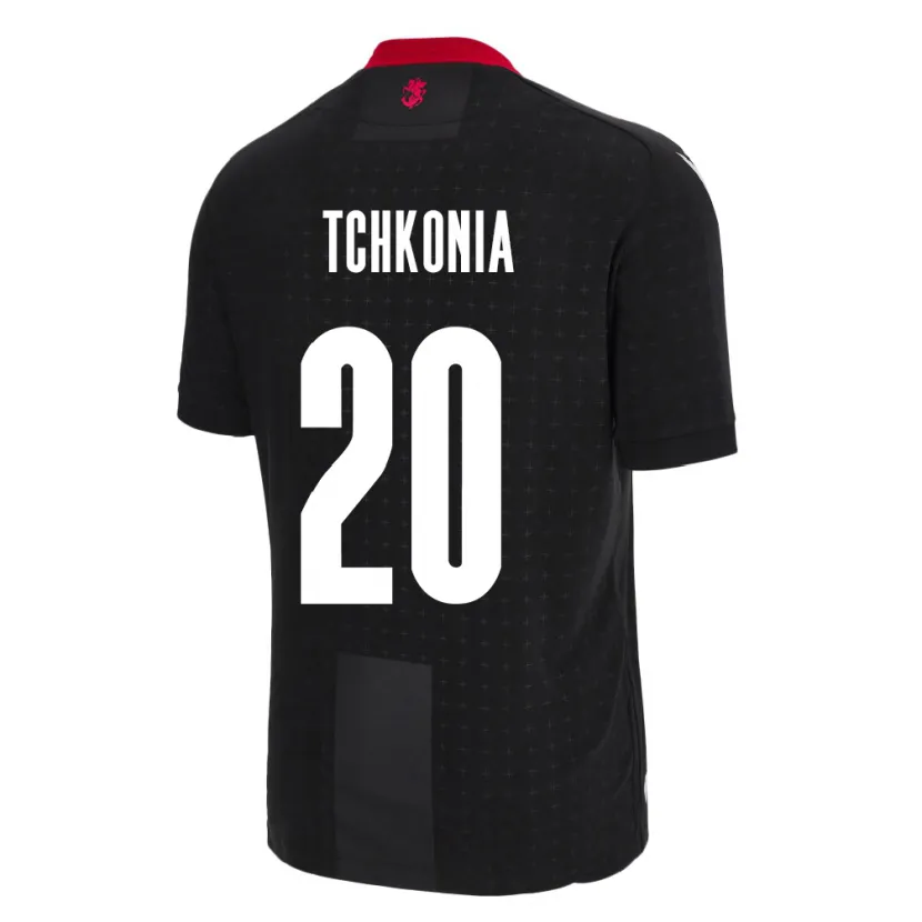 Danxen Kid Georgia Khatia Tchkonia #20 Black Away Jersey 24-26 T-Shirt