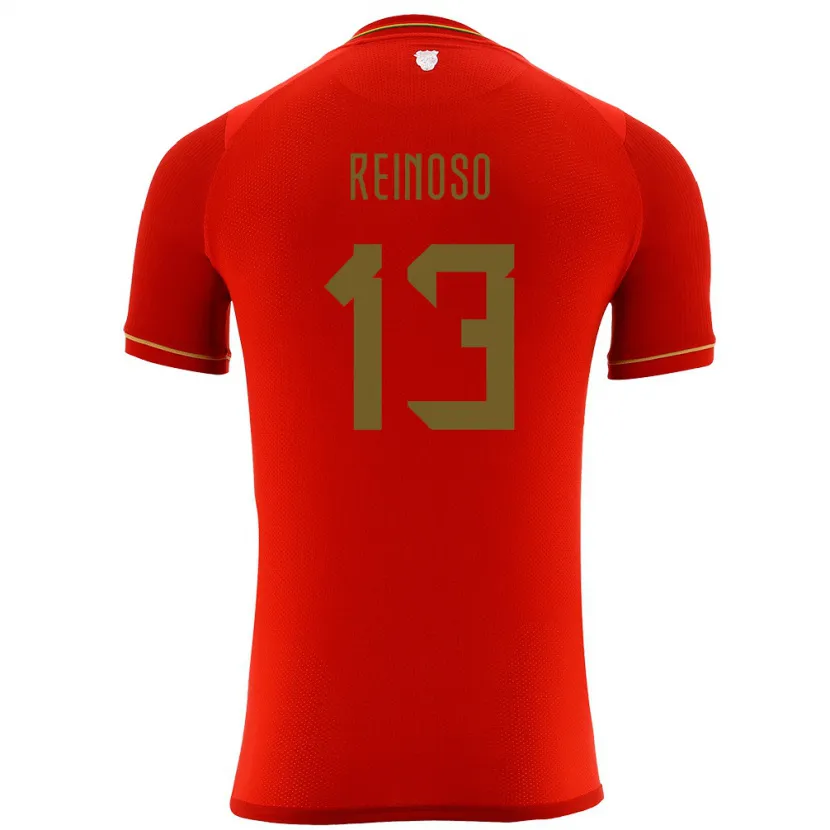 Danxen Kid Bolivia Jair Reinoso #13 Red Away Jersey 24-26 T-Shirt