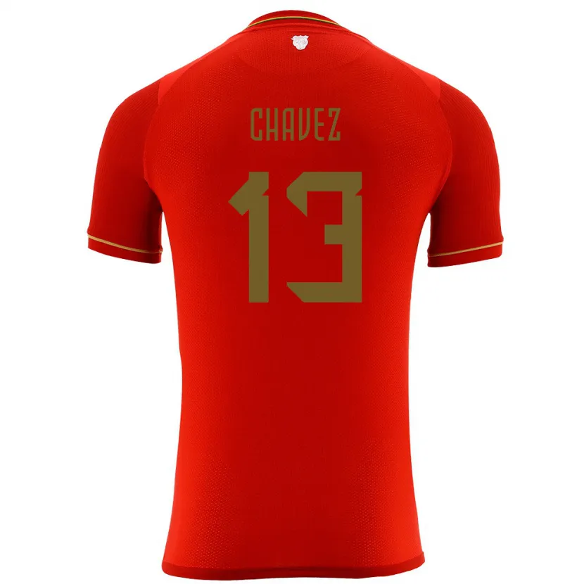 Danxen Kid Bolivia Lucas Chávez #13 Red Away Jersey 24-26 T-Shirt