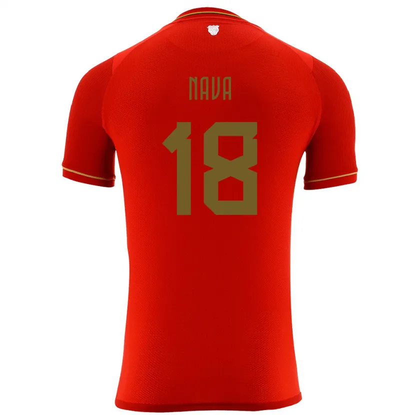 Danxen Kid Bolivia Fernando Nava #18 Red Away Jersey 24-26 T-Shirt