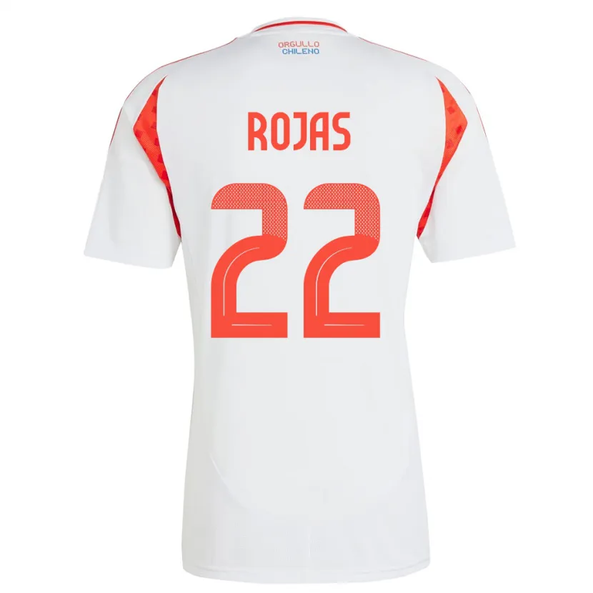 Danxen Kid Chile Jeyson Rojas #22 White Away Jersey 24-26 T-Shirt